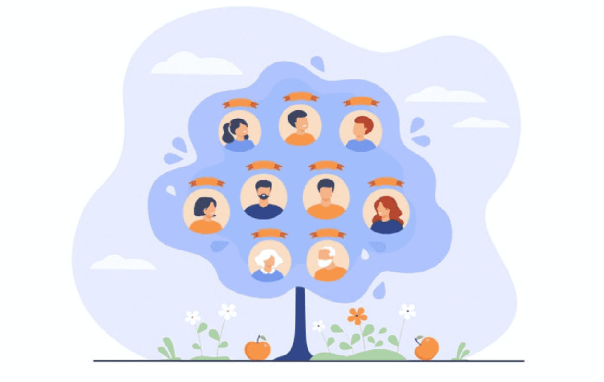 Crea un árbol genealógico en familia con estas ideas